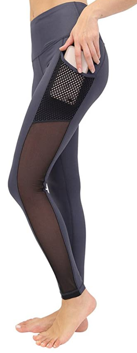 90 Degree By Reflex Women's High Waist Athletic Leggings with Smartphone Pocket