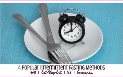 Intermittent Fasting Methods [16/8 | Eat-Stop-Eat | 5:2 | Crescendo]