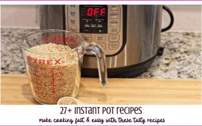 28 Healthy Instant Pot Recipes [Chicken, Beef, Pork, Vegetarian/Vegan]