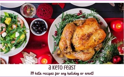 Keto Holiday Feast [39 Recipes for Christmas, Thanksgiving, Easter, etc]