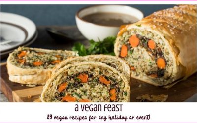 Vegan Holiday Feast [39 Recipes for Christmas, Thanksgiving, Easter, etc]