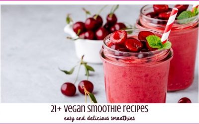 21+ Vegan Smoothie Recipes for ANY Craving!