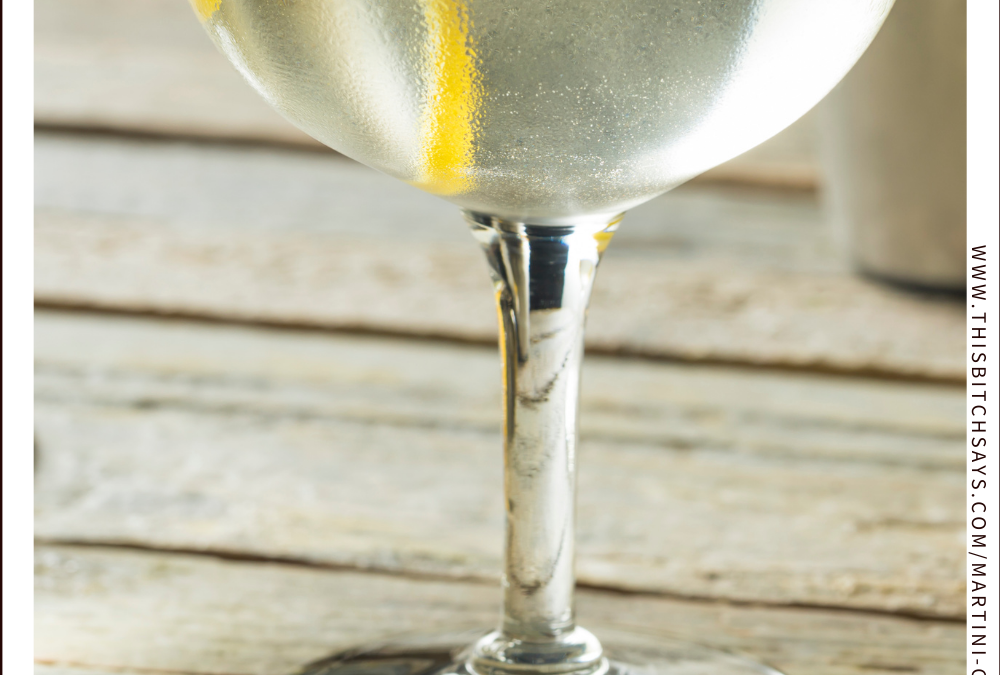 Classic Gin Martini Cocktail Recipe {gin | 203 cal}